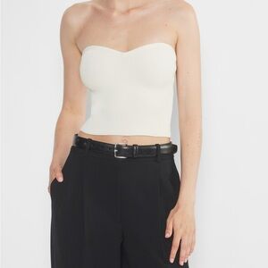 Babaton Sweetheart Sculpt Knit Strapless Tube Top | NWT